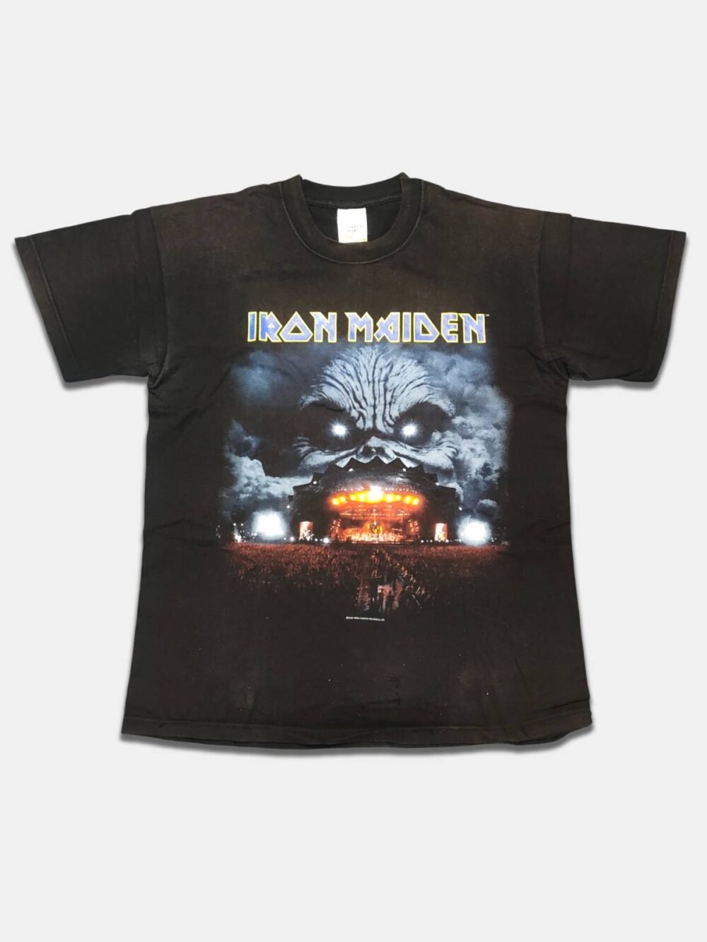 Vintage 2003 T-Shirt Iron Maiden Rock In Rio Screen Stars (L)